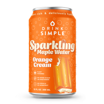 Orange Cream Sparkling Maple Water