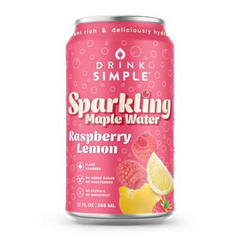 12 oz. Raspberry Lemon Sparkling Maple Water