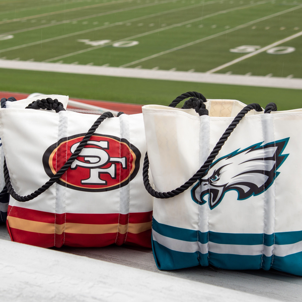 Sea Bags Scores with Official NFL Licensing Deal, Launches a New Line of Recycled Totes and Accessories in time for Playoffs