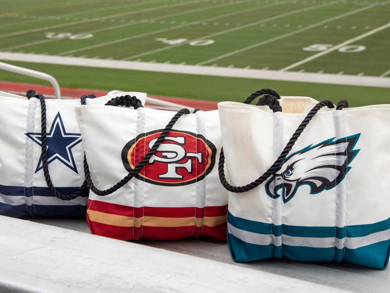 Sea Bags Scores with Official NFL Licensing Deal, Launches a New Line of Recycled Totes and Accessories in time for Playoffs