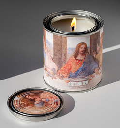 Artributed -Leonardo Da Vinci The Last Supper Candle