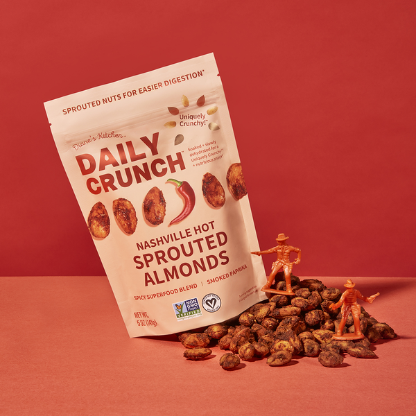 New Product: Nashville Hot Sprouted Almonds