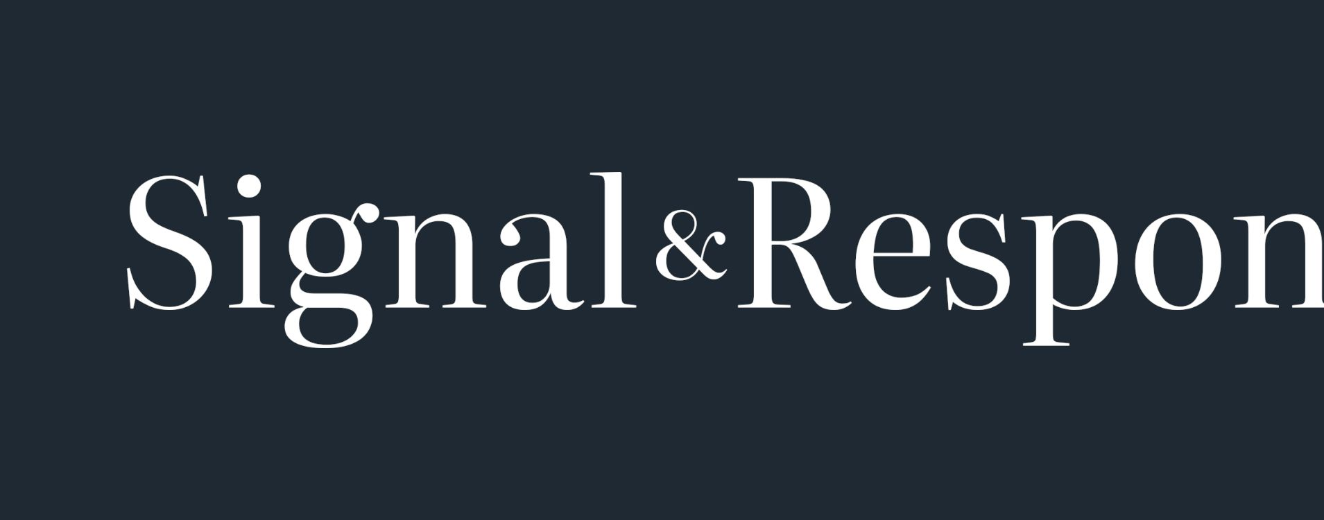 Signal & Response