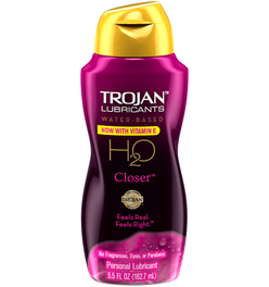 TROJAN™ H₂O CLOSER™ LUBE