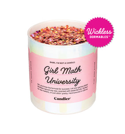 GIRL MATH UNIVERSITY WICKLESS MELT
