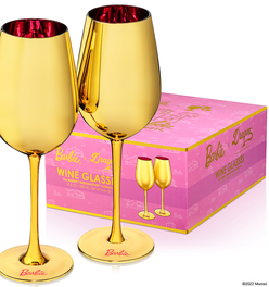 Barbie™ x Dragon Glassware® Dreamhouse™ Wine Glasses