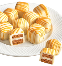 2026 EASTER Bissinger's Carrot Cake PETIT Fours - 12 PC