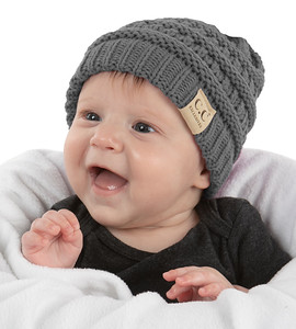 Infant Ribbed Knit Beanie (EK28)