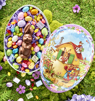 Papier-mache Egg Assortment 9"