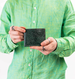 Fish Leather Wallet • Bifold - Slim