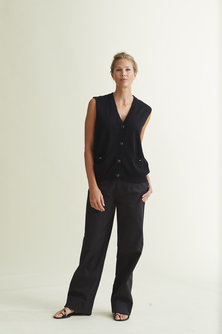 Enza Washable Cashmere Vest