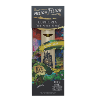 Euphoria Blend (Green Crack) - 2ml Live Resin Disposable Vape