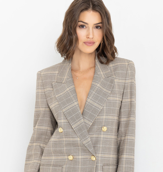 Maverick Plaid Blazer