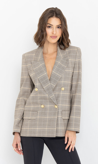 Maverick Plaid Blazer