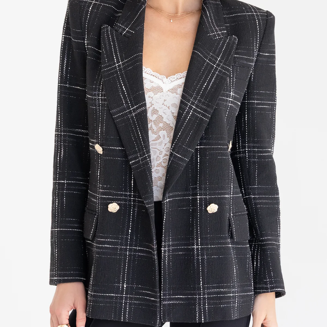 F25_MaverickWindowpaneTweedBlazer_Black.White_BethLaceCami_White.Beige_LonnyCrepePants_Black7.webp