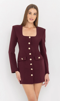 Mellie Crepe Dress