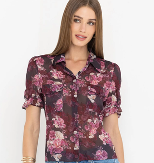 Mina Floral Georgette Shirt