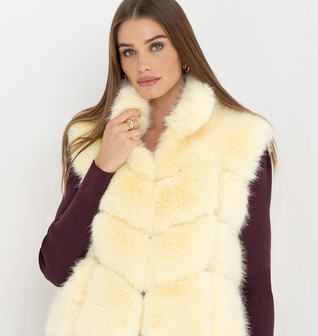 Rosario Faux Fur Vest