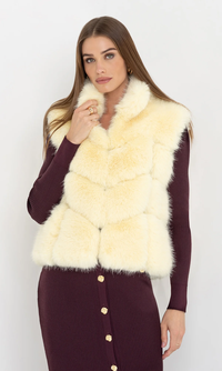 Rosario Faux Fur Vest