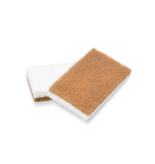 'In a Nutshell' - Walnut Scrubber Sponge 2-Pack