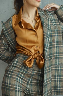 The Knox Blazer in Wool Plaid