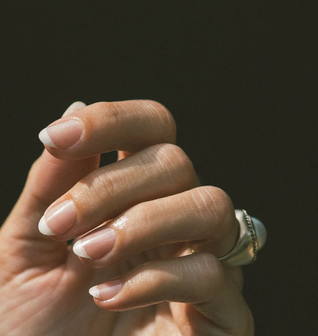 The Bare French Manicure