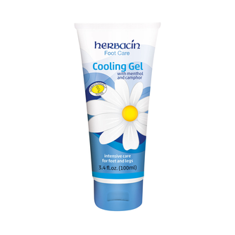 Herbacin Foot Care Cooling Gel - tube 3.4 fl.oz.
