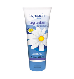 Herbacin Foot Care Leg Lotion - tube 3.4 fl. oz.
