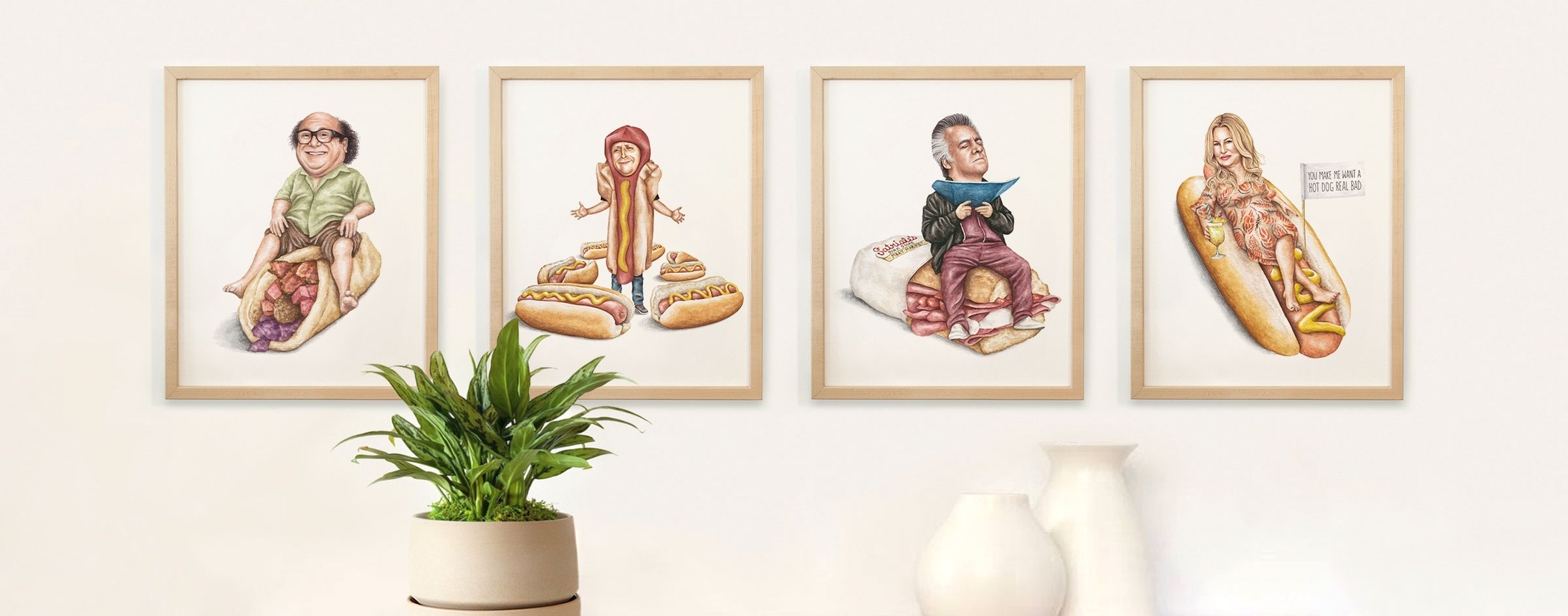 Celebs on Sandwiches