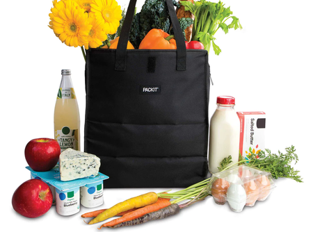 Freezable Grocery Tote - Black NEW!