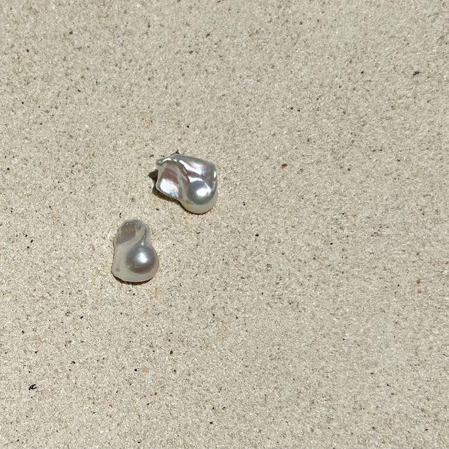 Freshwater Pearl Stud Earrings, Resort Jewelry.jpg