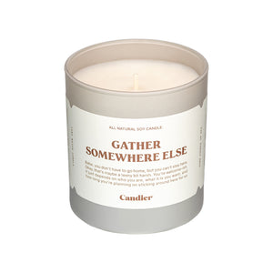 GATHER SOMEWHERE ELSE CANDLE