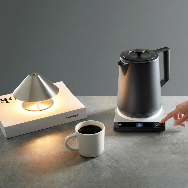 Saki Launches the Luna Electric Kettle Pro: A Plastic-Free Kettle for the Precision Brewing