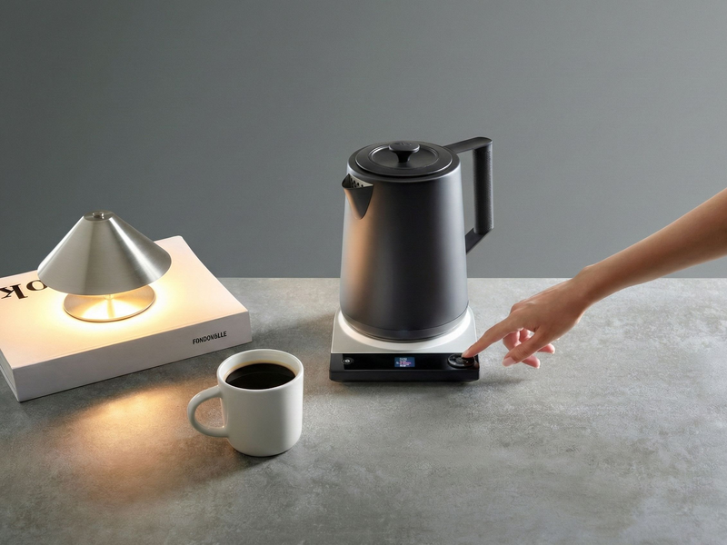 Saki Launches the Luna Electric Kettle Pro: A Plastic-Free Kettle for the Precision Brewing
