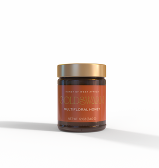 Multiflora Natural Raw Honey — 12 oz Jar