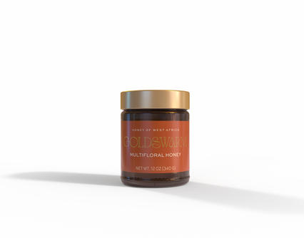 Multiflora Natural Raw Honey — 12 oz Jar