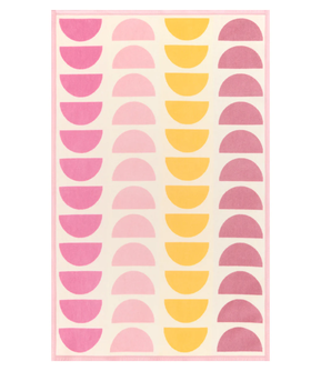 Half Moon Bubblegum Midi Blanket - Bubblegum