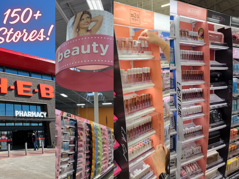 M2U NYC Expands to 150+ H-E-B Stores With 75-SKU Beauty Assortment — All Under $15