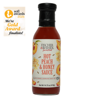 Hot Peach & Honey Sauce