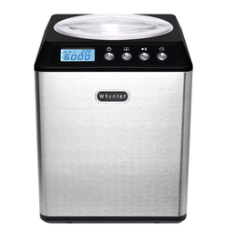 Whynter 2.1 Quart Upright Ice Cream Maker with Stainless Steel Bowl ICM-201SB