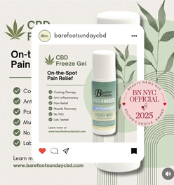 CBD Freeze Gel