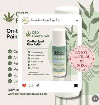 CBD Freeze Gel