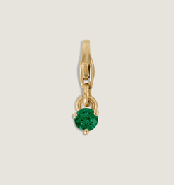 Ma-eum Birthstone Charm Emerald
