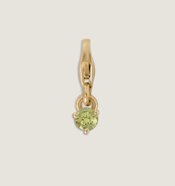 Ma-eum Birthstone Charm Peridot