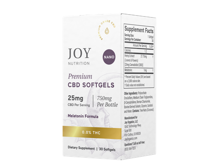 Broad Spectrum CBD Softgels with Melatonin & CBN for Sleep