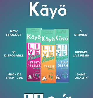 Kayo | THC Blend Live Resin Disposable Vape (1g)