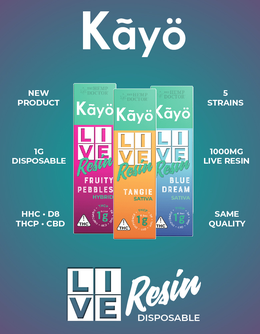 Kayo | THC Blend Live Resin Disposable Vape (1g)