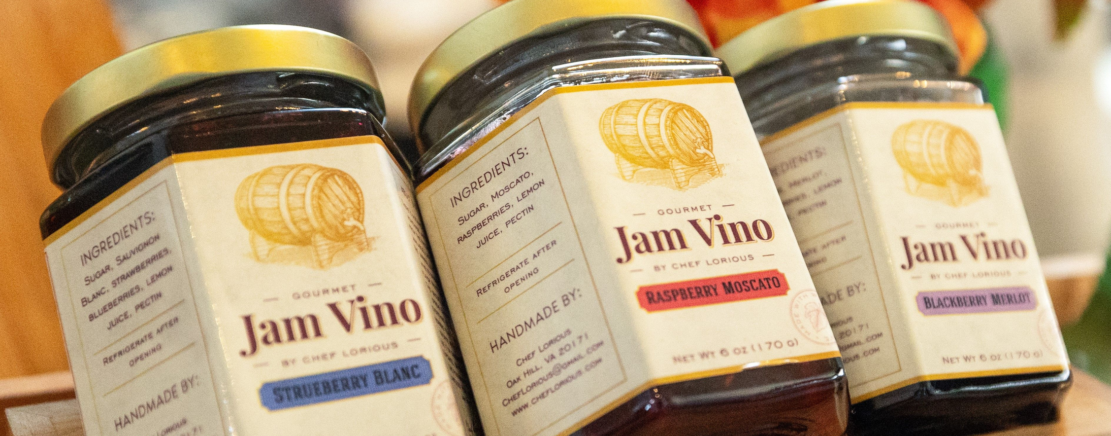 Jam Vino Wine-Infused Jam