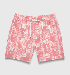 Jimmy 6.5" Hawaiian Volley - Apricot Hawaiian