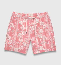 Jimmy 6.5" Hawaiian Volley - Apricot Hawaiian